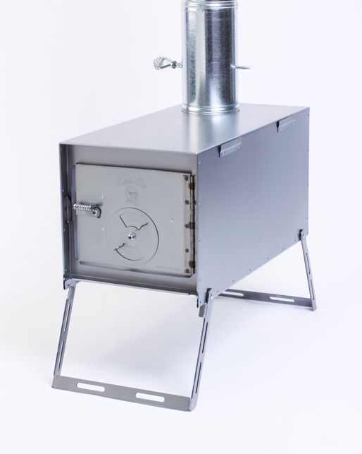 Alaskan wood camp stove and tent stove
